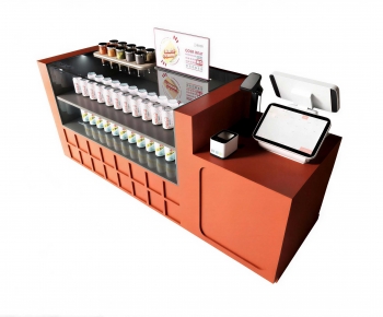 Modern Reception Desk-ID:218035941