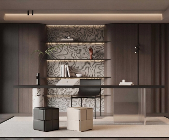 Modern Study Space-ID:387610916