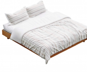 Modern Double Bed-ID:863305098