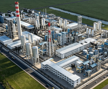 Modern Industrial Building-ID:810122979