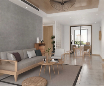 Japanese Style A Living Room-ID:161847117