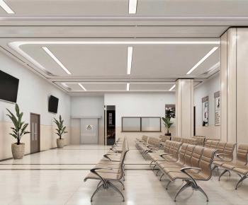 New Chinese Style Hospital Hall-ID:762873897