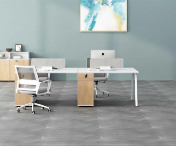 Modern Office Desk And Chair-ID:521121039