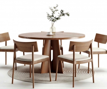 Modern Dining Table And Chairs-ID:179872993