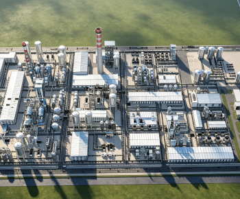 Modern Industrial Building-ID:497934107