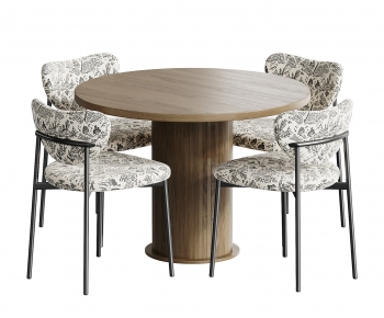 Modern Dining Table And Chairs-ID:343859221