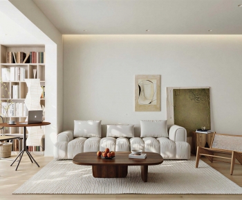 Modern A Living Room-ID:683937078