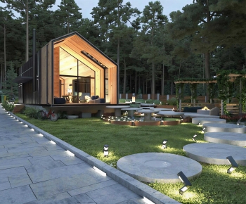 Modern Courtyard/landscape-ID:107030995