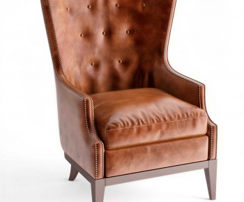 American Style Single Sofa-ID:297092918