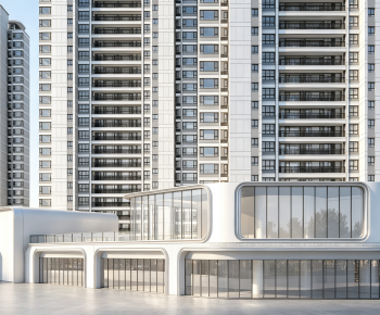 Modern Appearance Of Commercial Building-ID:380721119