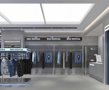 Industrial Style Clothing Store-ID:596127997