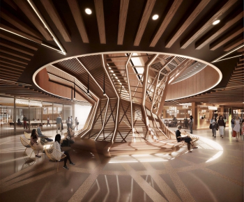 Modern Shopping Mall-ID:903389559