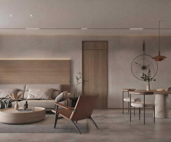 Wabi-sabi Style A Living Room-ID:979422092
