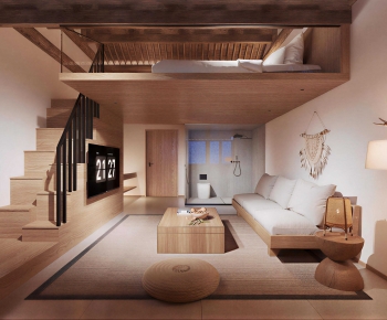 Wabi-sabi Style Apartment-ID:124984035