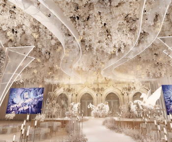 Modern Banquet Hall-ID:334181075