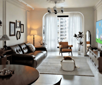Modern A Living Room-ID:991317994