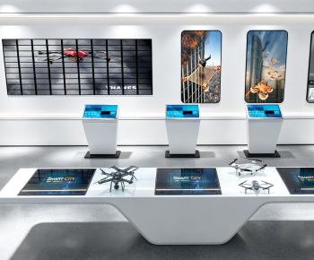 Modern Exhibition Hall-ID:840863943