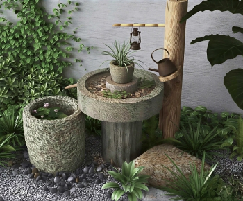 New Chinese Style Garden-ID:559741025