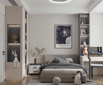Modern Boy's Room And Son's Room-ID:158512127