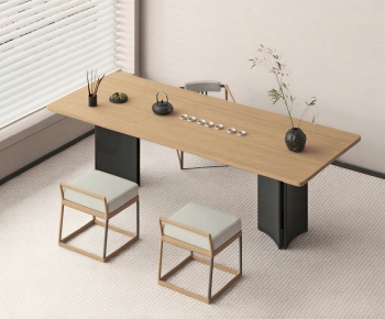 New Chinese Style Tea Tables And Chairs-ID:200509073