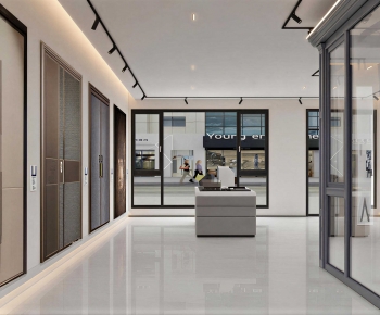 Modern Exhibition Hall-ID:604326016