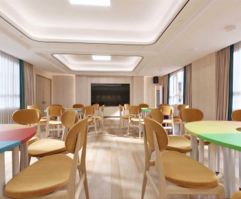 Modern School Classrooms-ID:521914961
