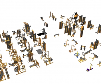 Modern Fitness Equipment-ID:114272123