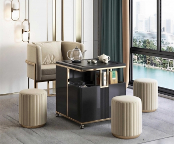 Modern Tea Tables And Chairs-ID:107290783