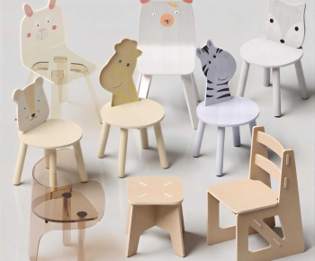 Modern Children Chair-ID:641372923