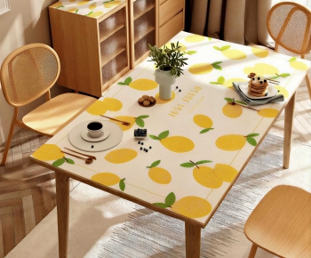 Nordic Style Dining Table And Chairs-ID:788626914