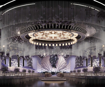 Modern Banquet Hall-ID:365951124
