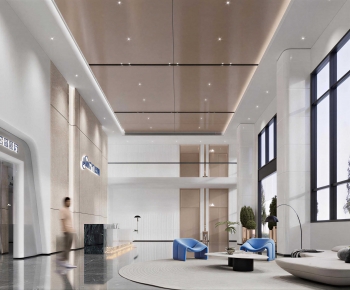 Modern Office Reception Desk-ID:545663121