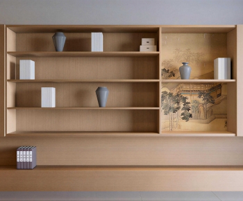New Chinese Style Bookcase-ID:434319025