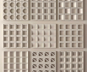 Modern Cement Brick Screen Partition-ID:173988105