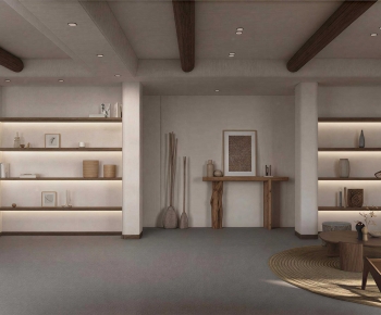 Wabi-sabi Style A Living Room-ID:951751956