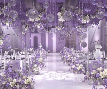 Modern Banquet Hall-ID:890188934