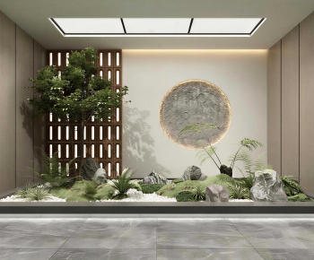 New Chinese Style Plant Landscaping-ID:463501937