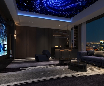 Modern Audiovisual Room-ID:618015055