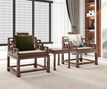 Chinese Style Lounge Chair-ID:166420997