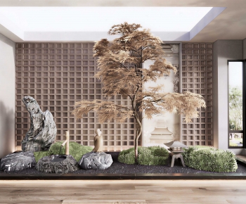 New Chinese Style Plant Landscaping-ID:823949102