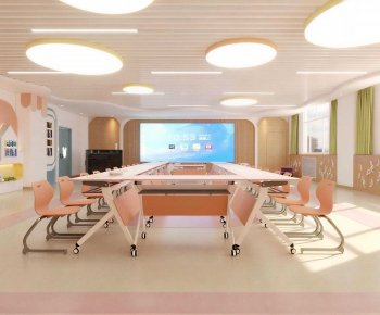 Modern Kindergarten Classrooms-ID:687064895