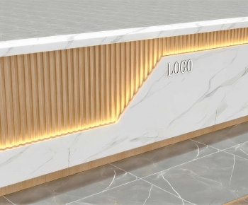 Modern Reception Desk-ID:315591108