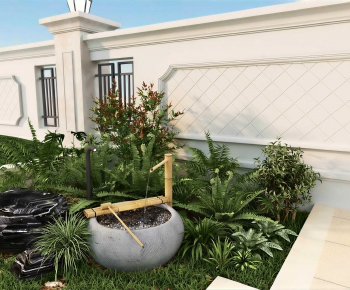 New Chinese Style Garden-ID:660263064