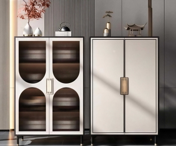 New Chinese Style Side Cabinet-ID:824842936
