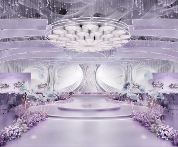 Modern Banquet Hall-ID:705065972