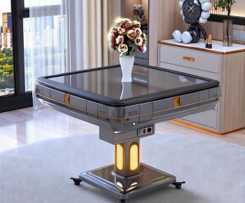 Modern Mahjong Tables And Chairs-ID:597803127