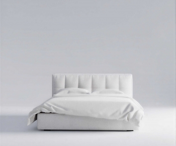 Modern Double Bed-ID:741837981