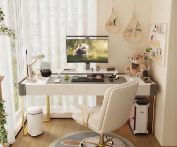 Modern Computer Desk-ID:213439556