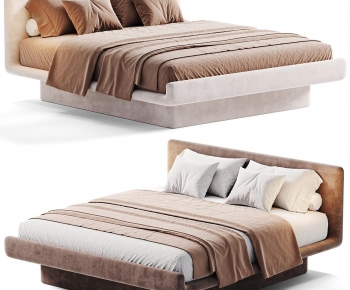 Modern Double Bed-ID:400324111