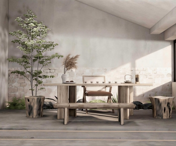 Wabi-sabi Style Tea House-ID:602402933